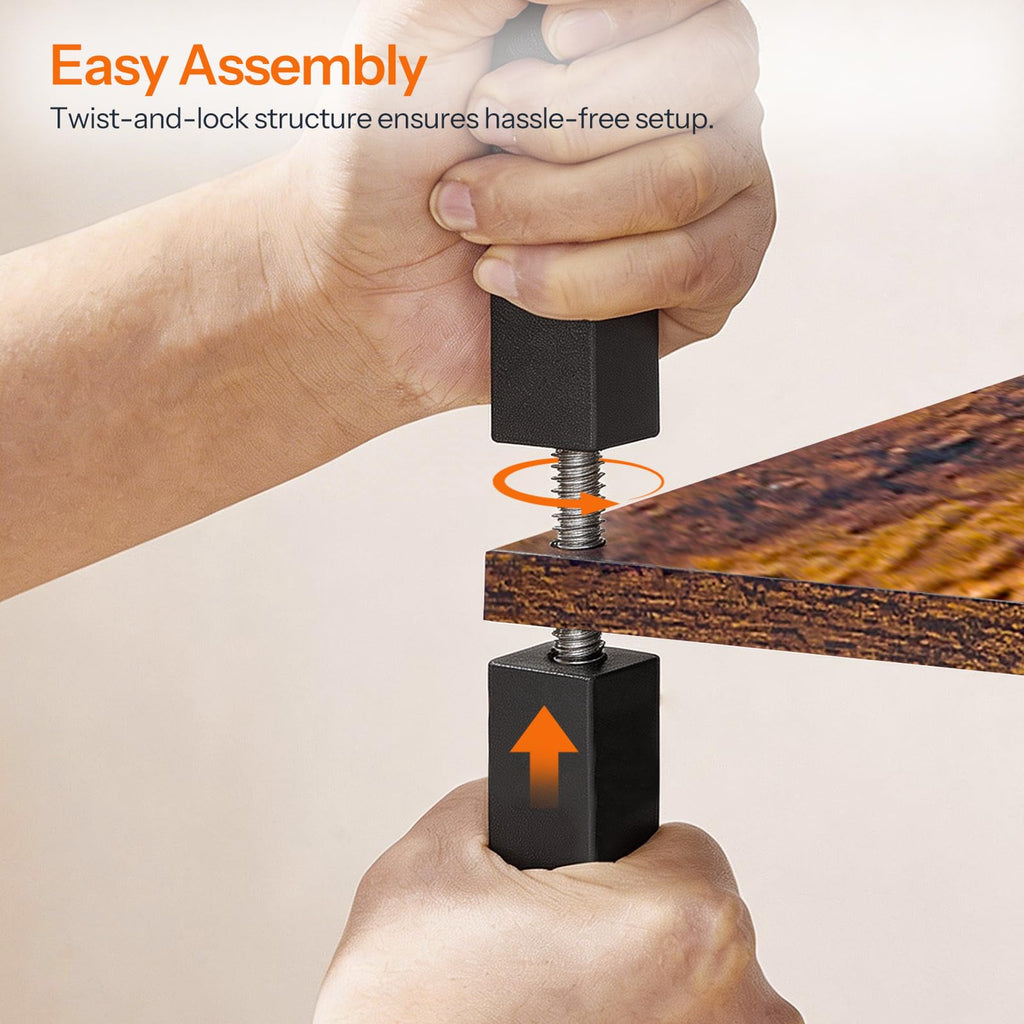 Narrow 3-Tier Side Table with Charging Station X288270