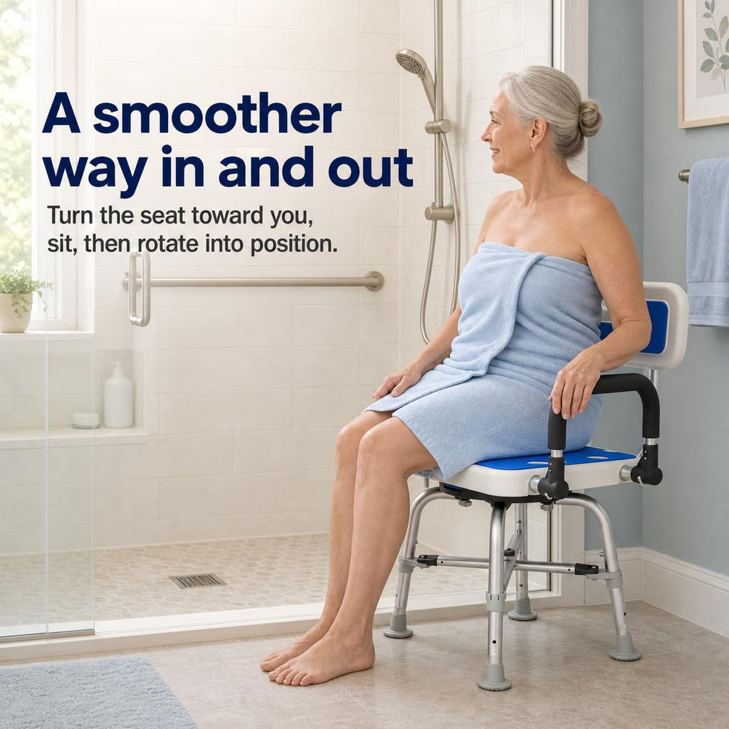 Heavy Duty Swivel Shower Chair I143