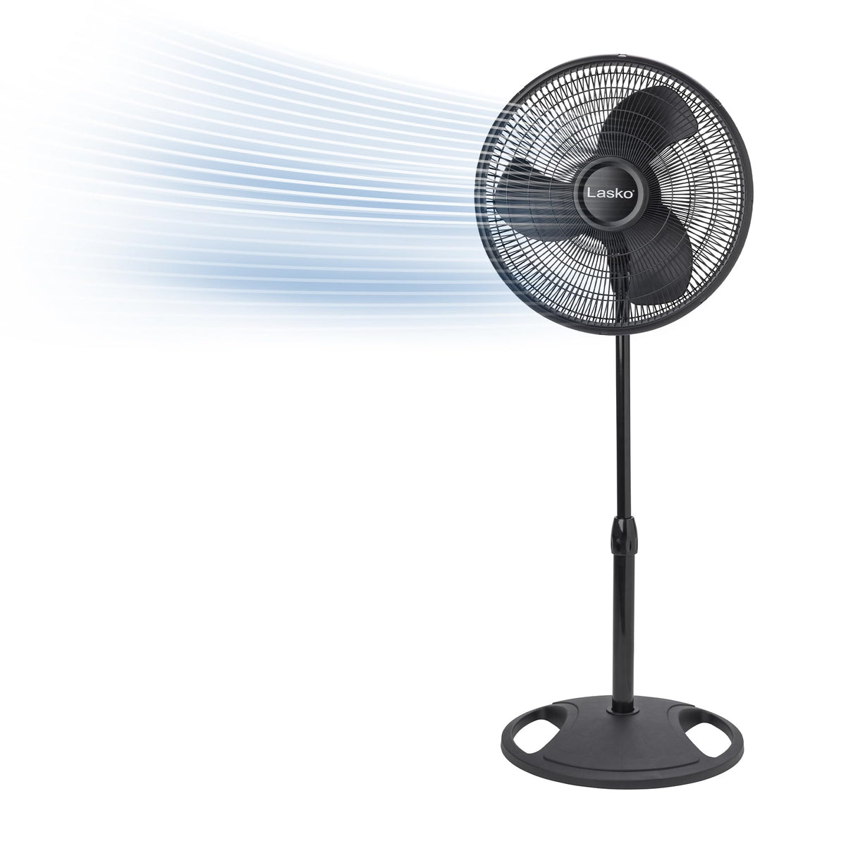 Oscillating Standing Pedestal Fan 16" Black K276
