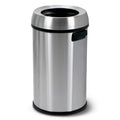 65 Liter Open Top Stainless Steel Trash Can K68587