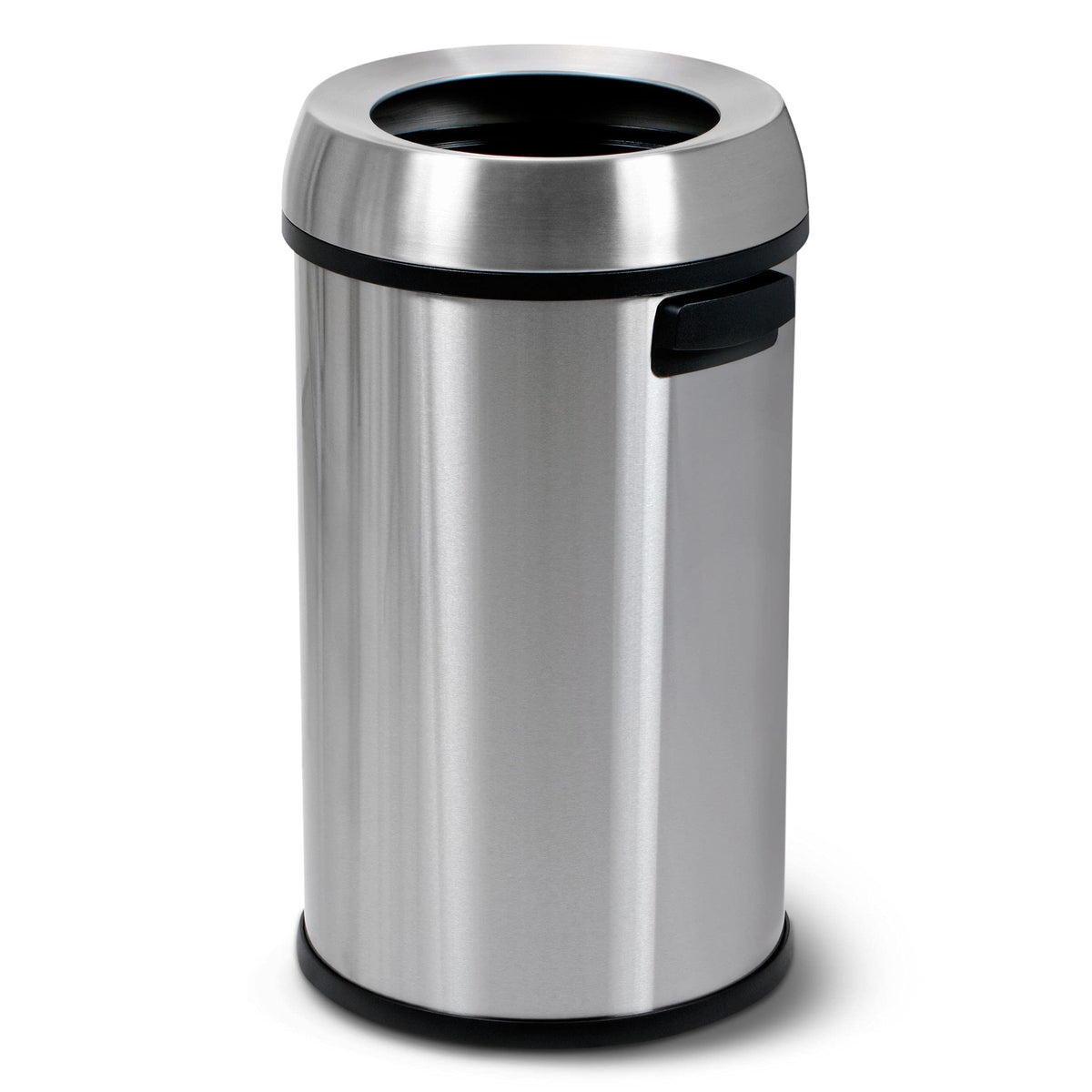 65 Liter Open Top Stainless Steel Trash Can K68587