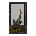 17.7x17.7x31.5 inch Aluminum Alloy Mesh Reptile Terrarium X285663