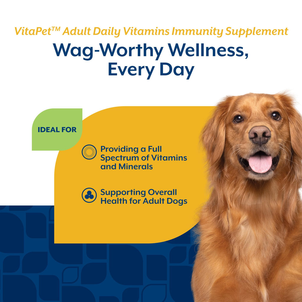 Adult Daily Vitamins with Breath Aid for Dogs 60 Ct T1891