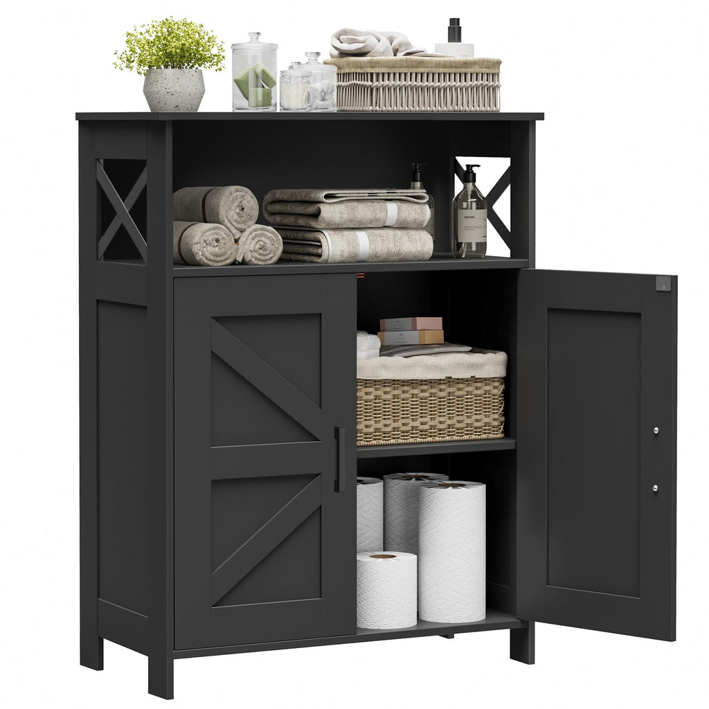 Bathroom Storage Cabinet with Doors W617