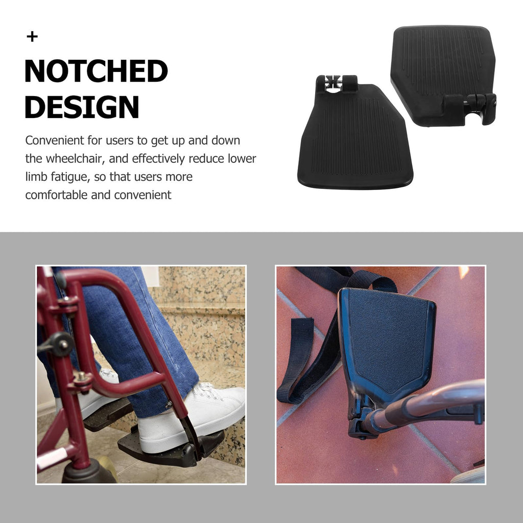 Heavy Duty Plastic Wheelchair Footrests O5627