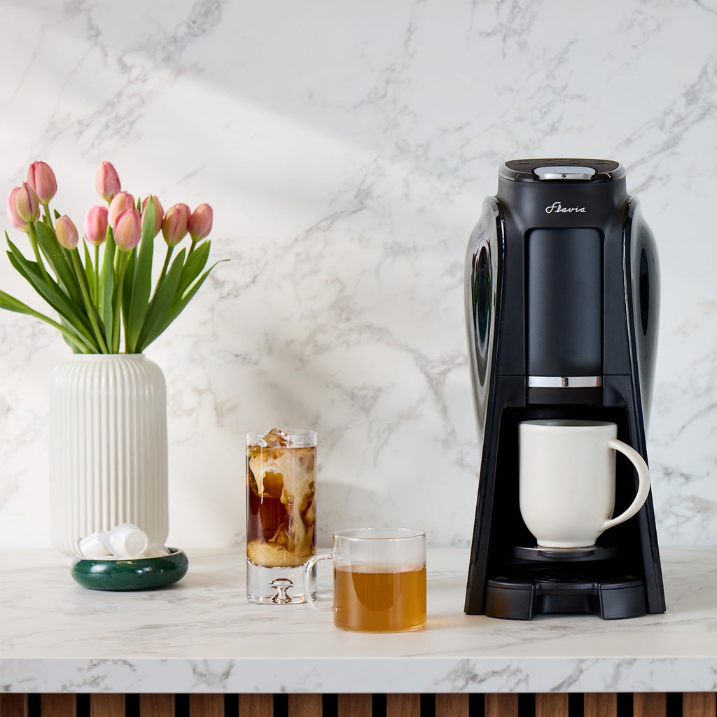 Coffee Machine with Single-Serve Freshpacks, Multiple Brew Sizes, Black M994921