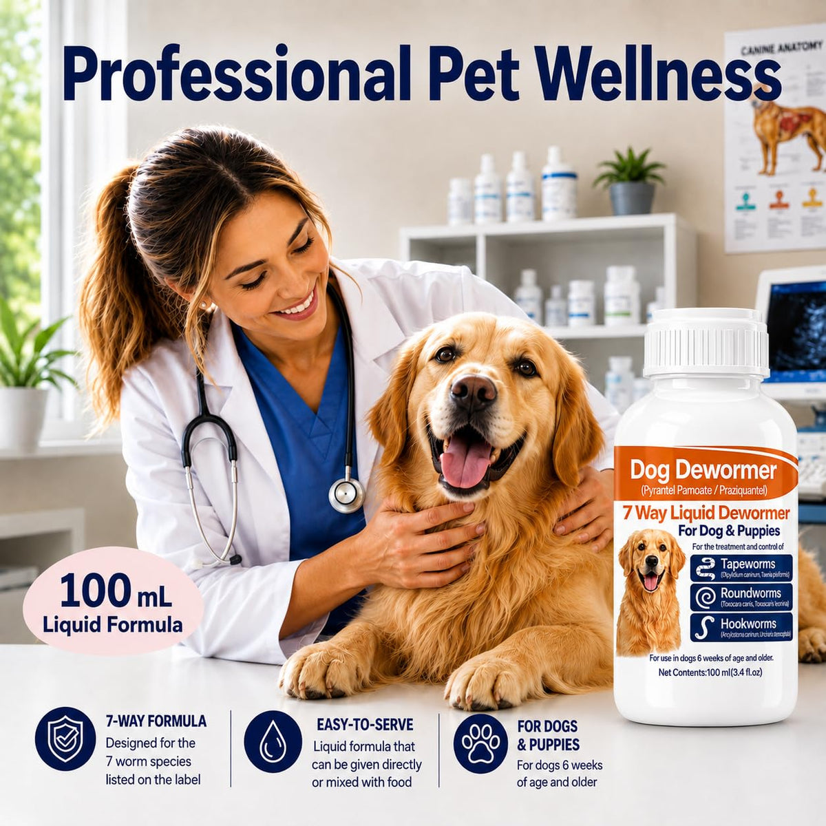 7 Way Dog Dewormer P21217