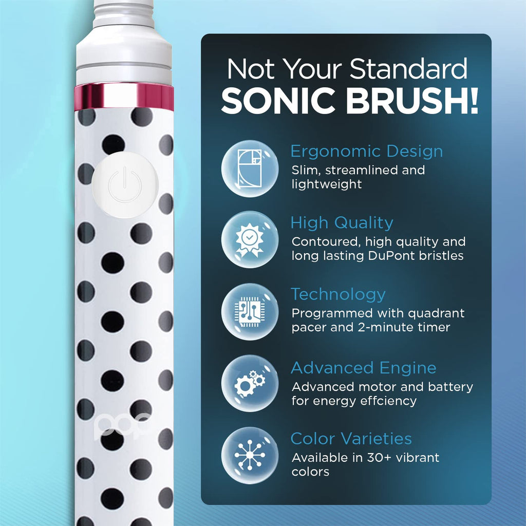 Electric Toothbrush with 2 Replacement Heads Y46442