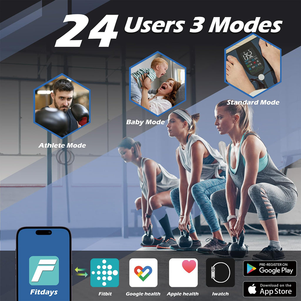Smart Weight Scale with BMI Body Fat Muscle Mass I2766