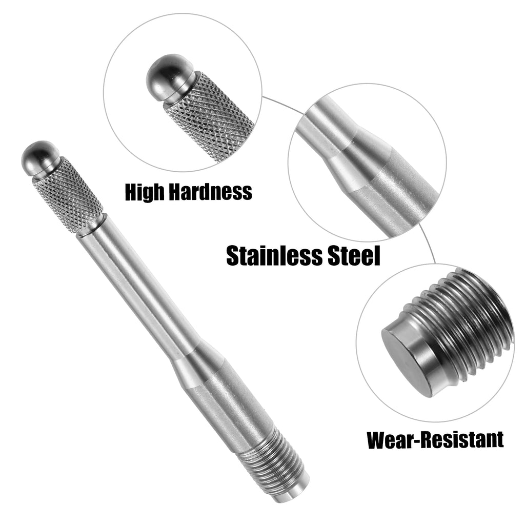 M14x1.5 Wheel Alignment Pin Mounting Tool Silver Tone L6561