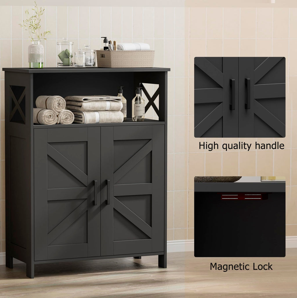 Bathroom Storage Cabinet with Doors W617