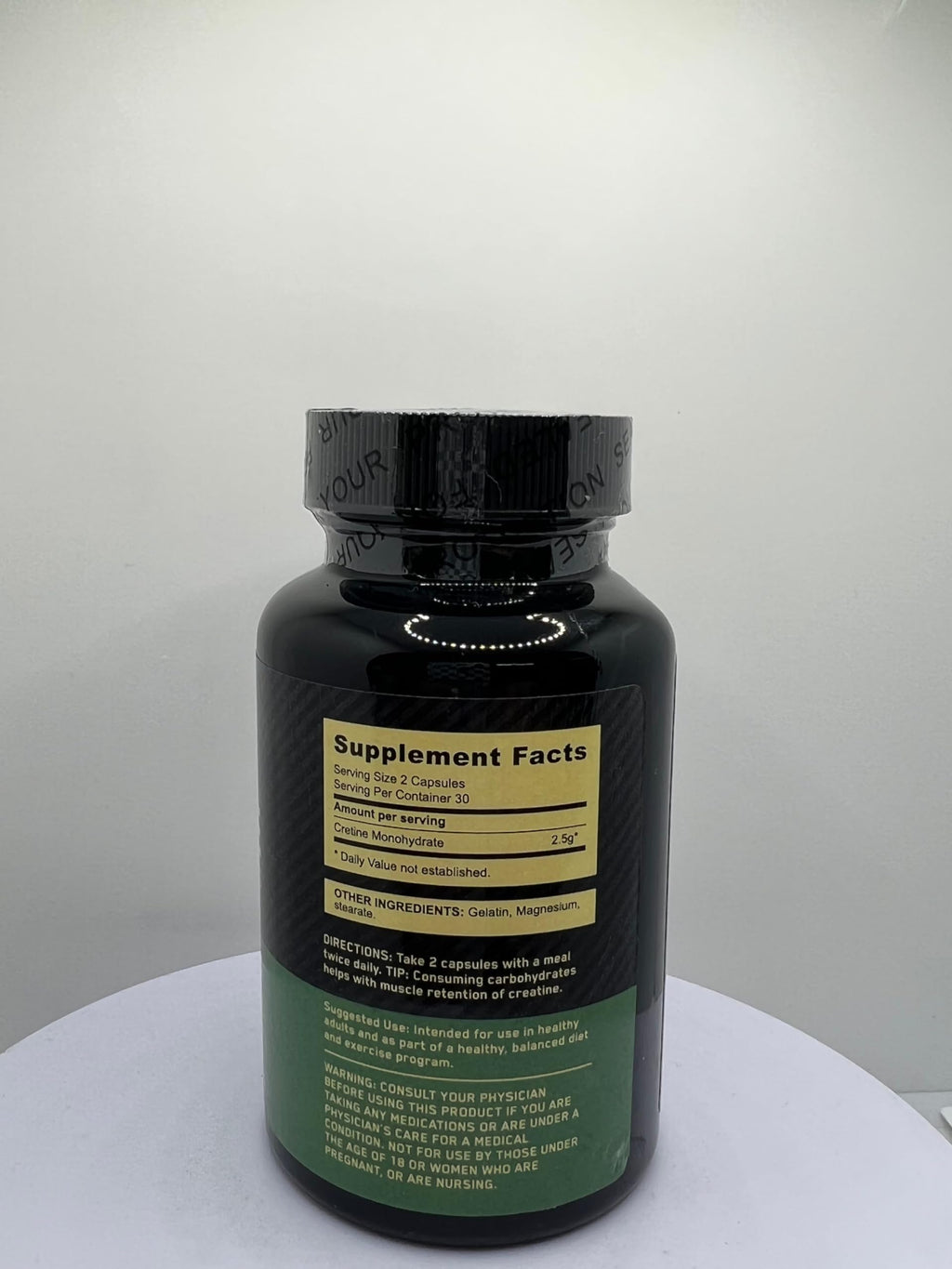 Micronized Creatine Monohydrate Capsules 2.5g 60 Count S42652