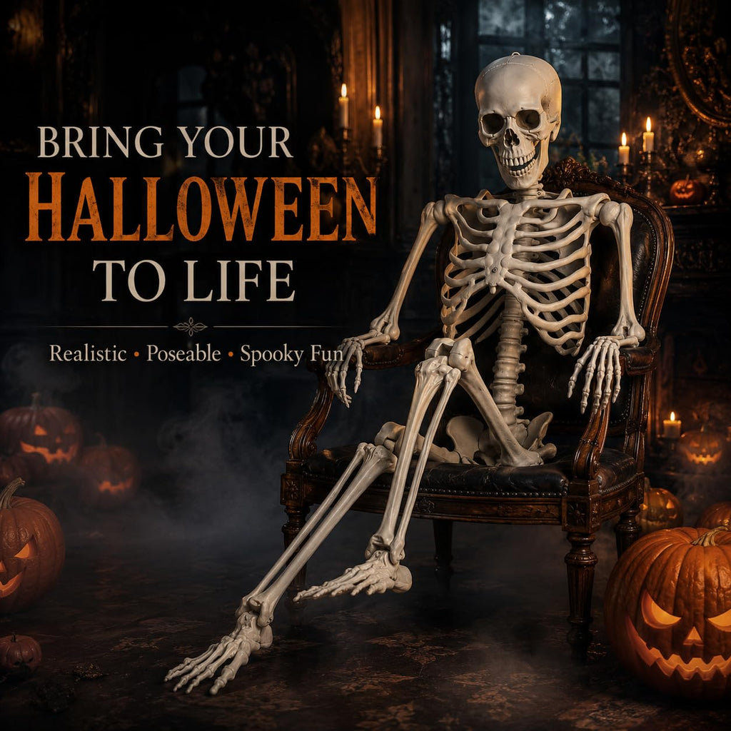 Life Size Poseable Skeleton B141