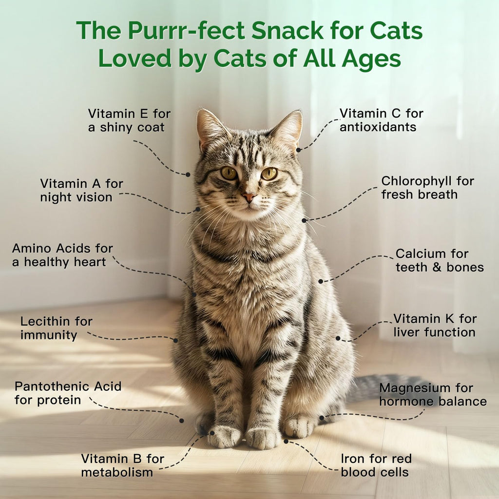 4 Can Cat Grass Kit with Non-GMO Organic Wheat Seeds K76353