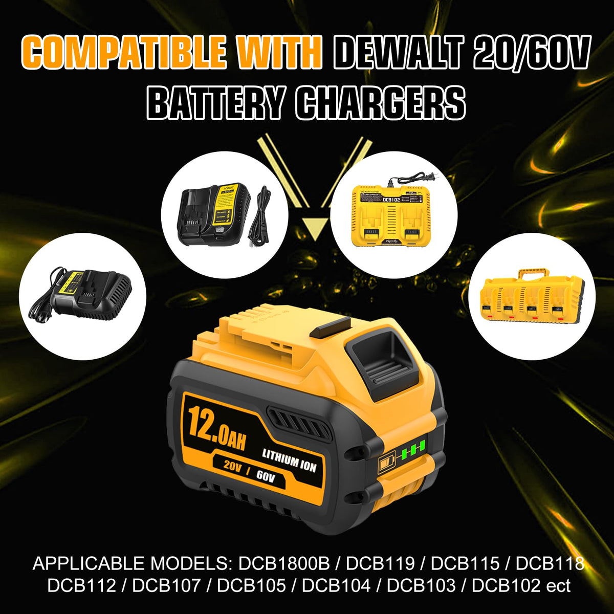 12.0Ah Replacement Battery Z203638