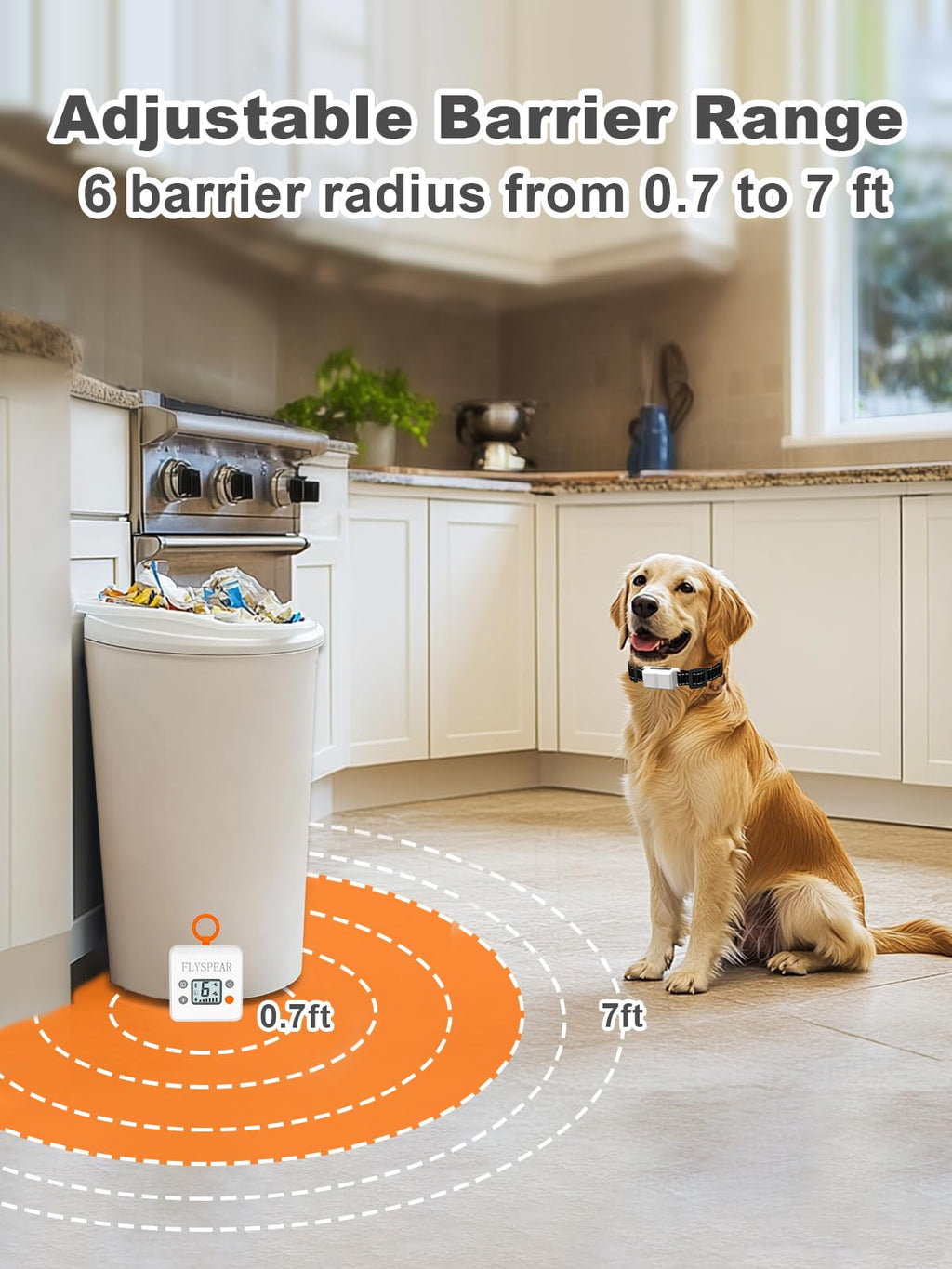 Wireless Pet Barrier with 2 Transmitters B3160