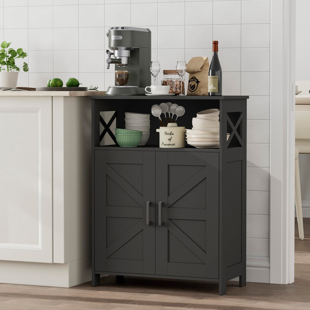 Bathroom Storage Cabinet with Doors W617