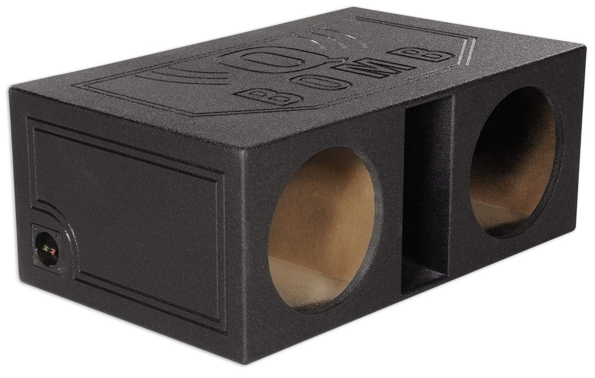 Dual 12" Vented Subwoofer Box Enclosure Y90558