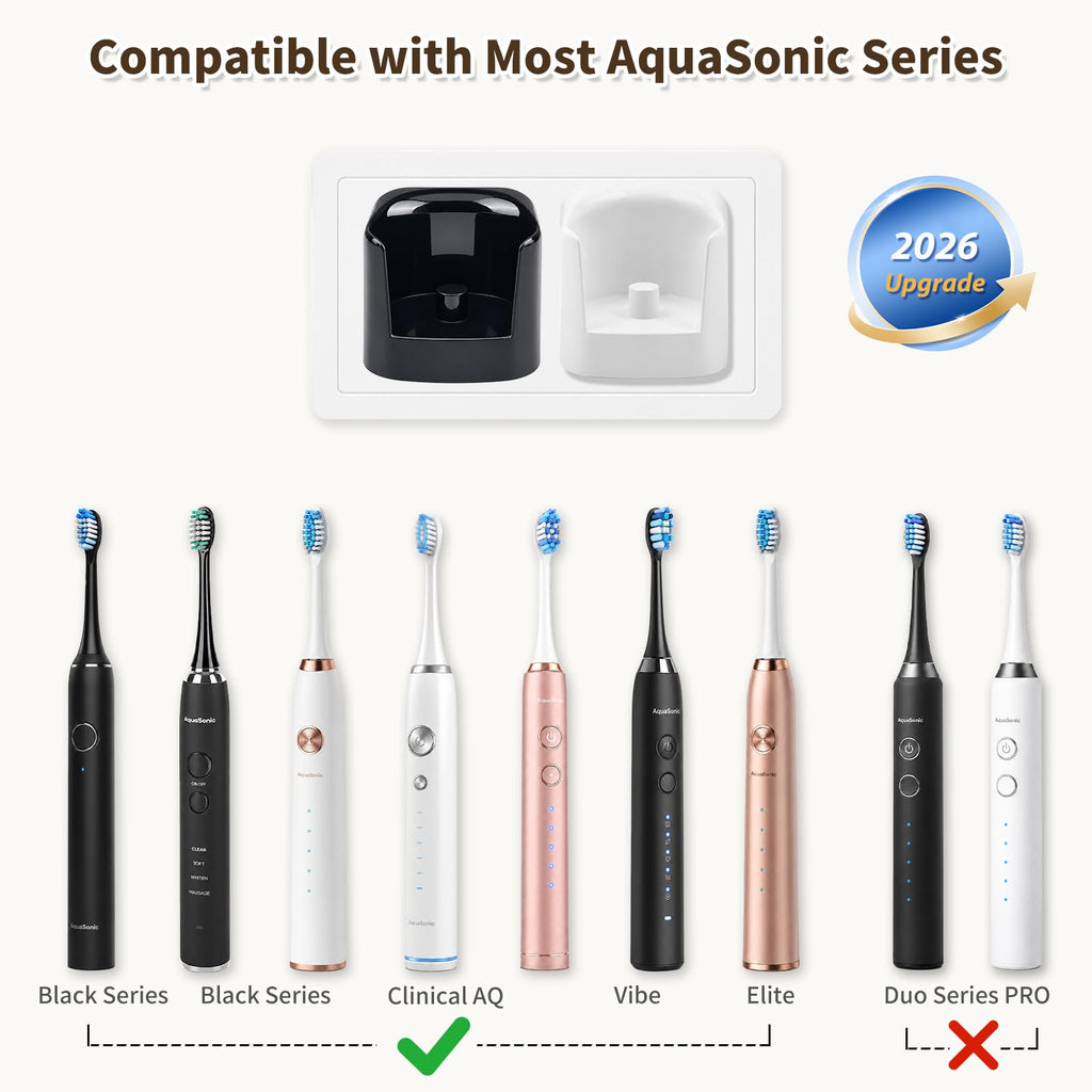 2 Pack Toothbrush Wall Charger C421