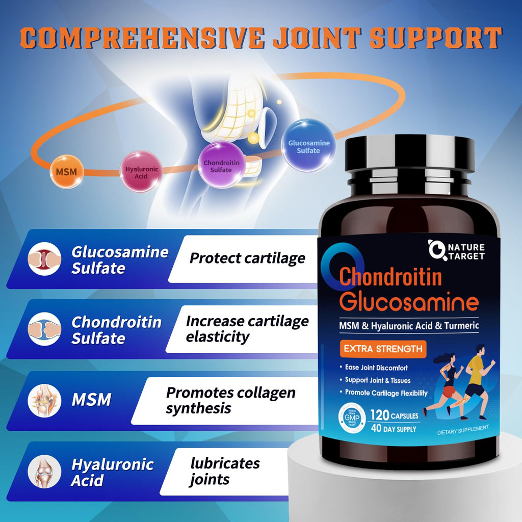 Probiotics with Glucosamine Chondroitin MSM Joint Support Supplement Z99042