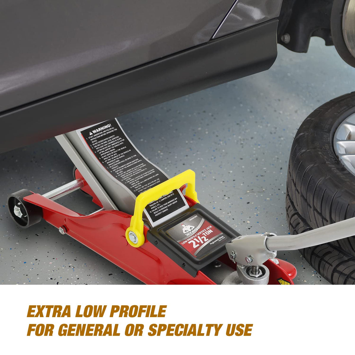 2.5 Ton Low Profile Hydraulic Floor Jack with Storage Case K481