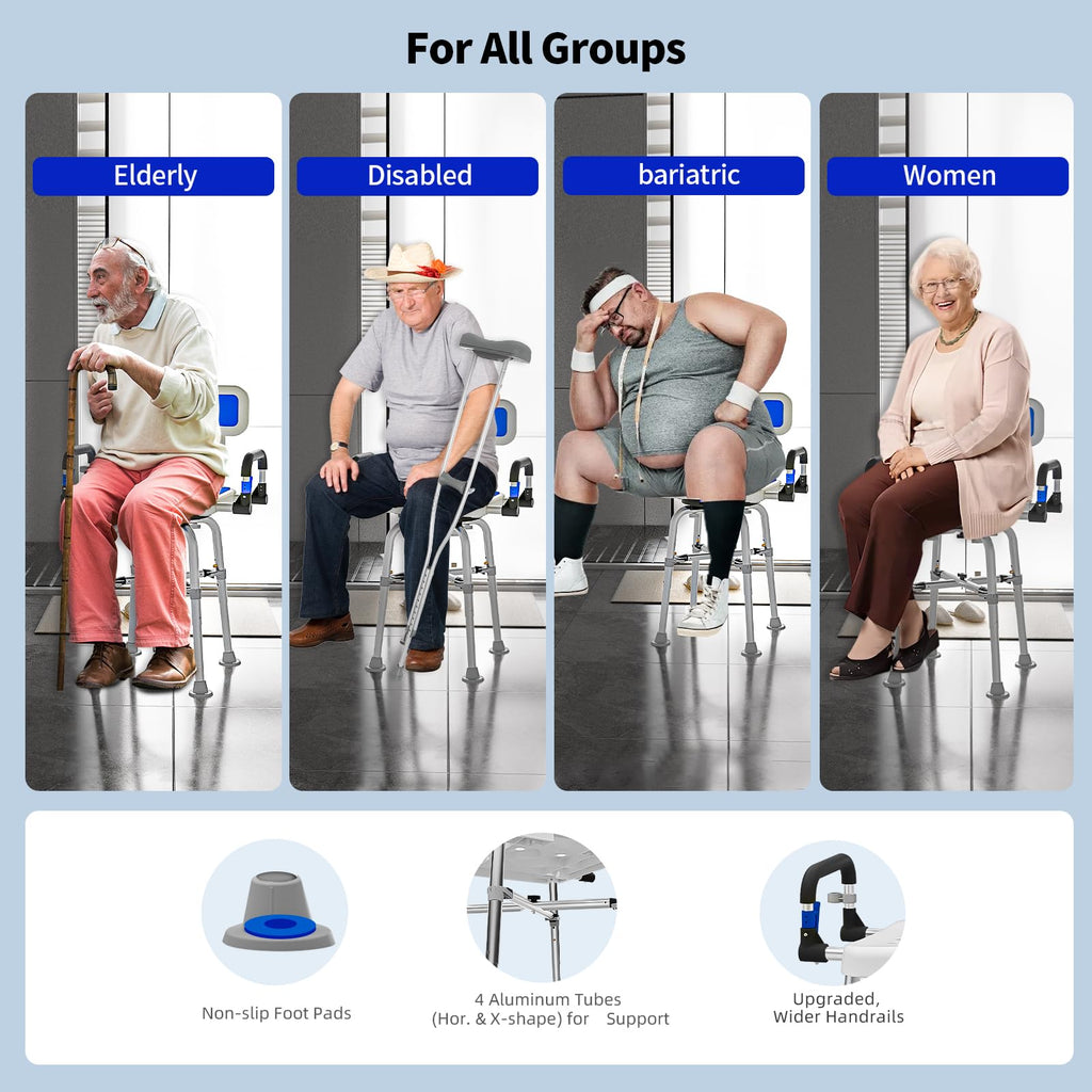 Heavy Duty Swivel Shower Chair I143