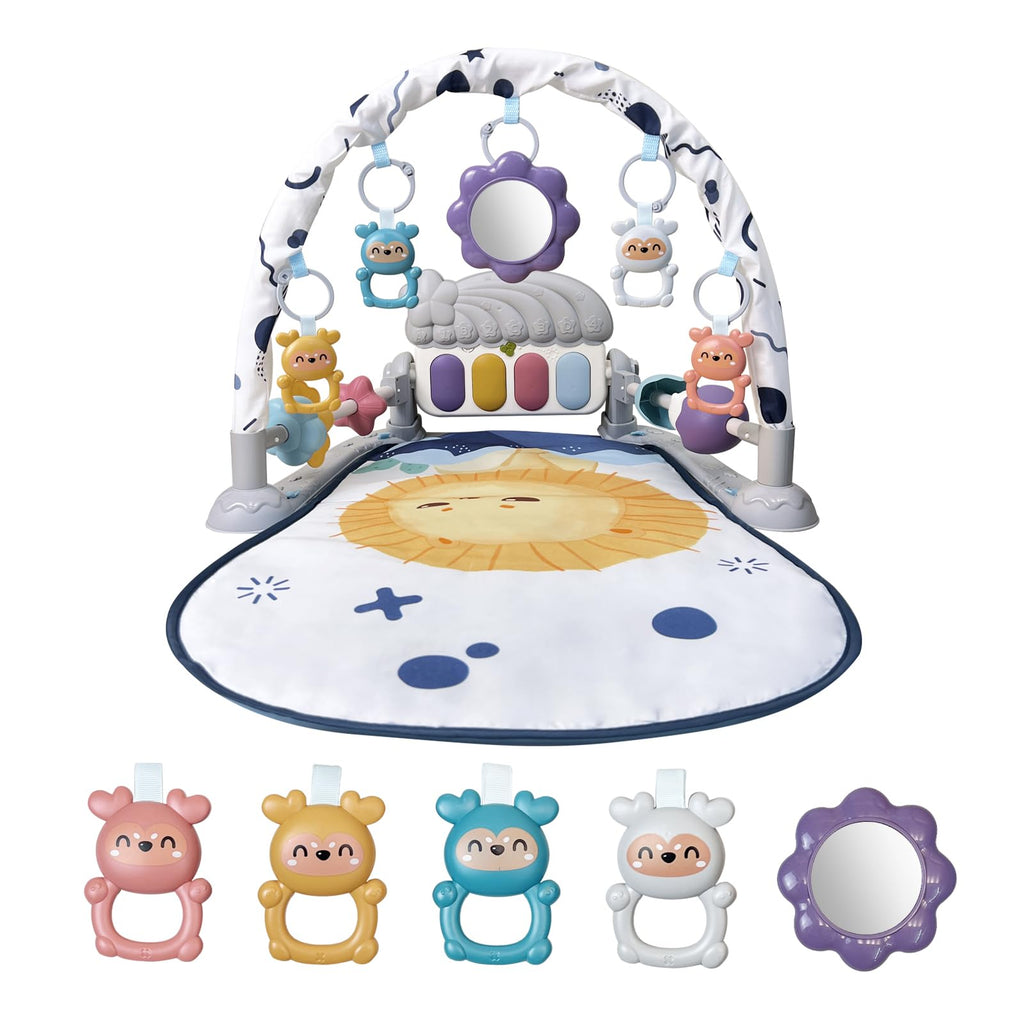 Baby Play Gym Mat with Music and Light F5511