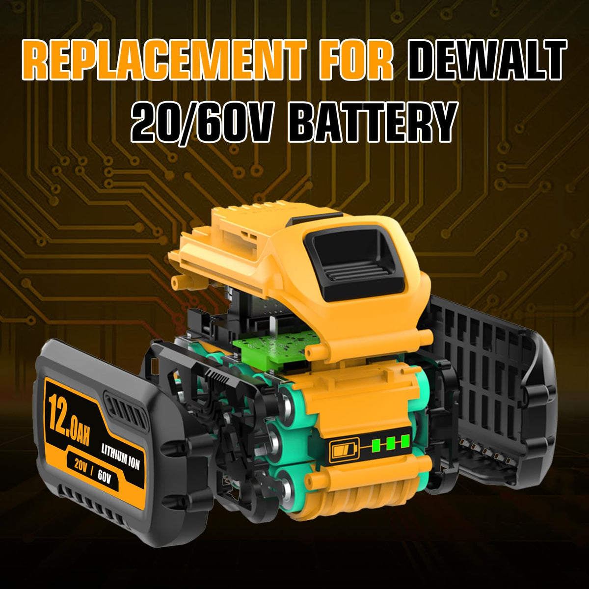 12.0Ah Replacement Battery Z203638