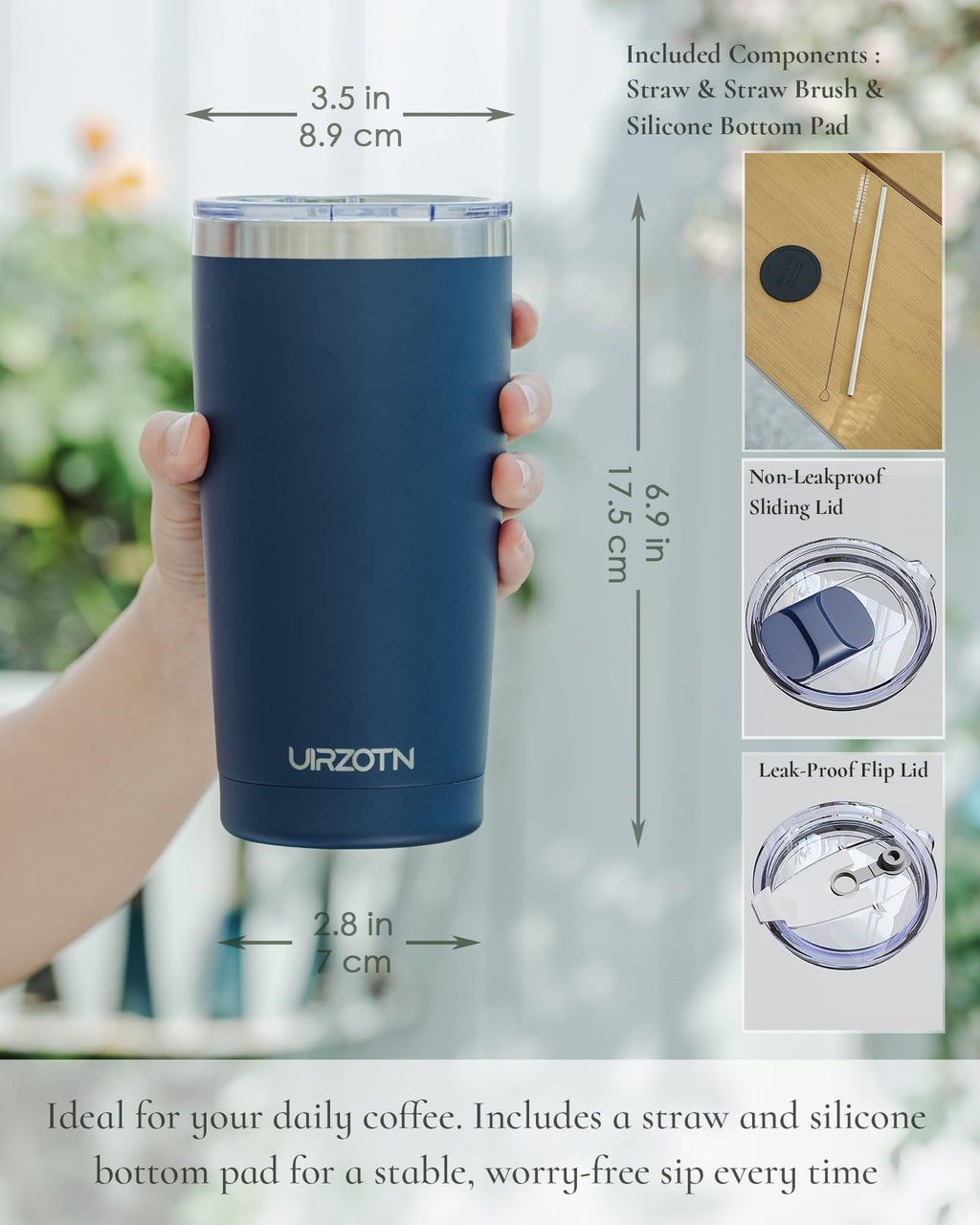 20oz Insulated Travel Tumbler P44431