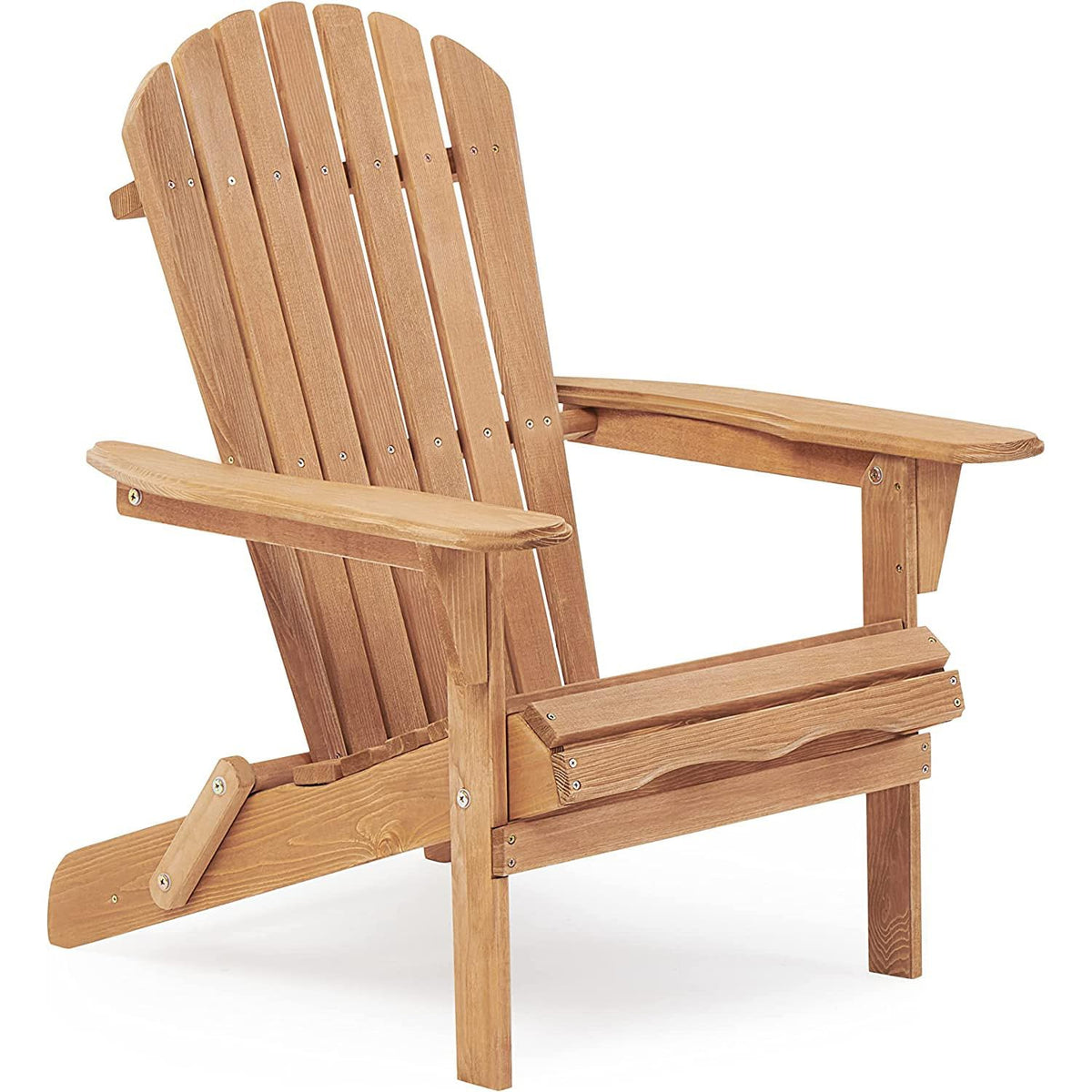 Adirondack Chair Set of 2 Wooden Folding Outdoor Chair U9732