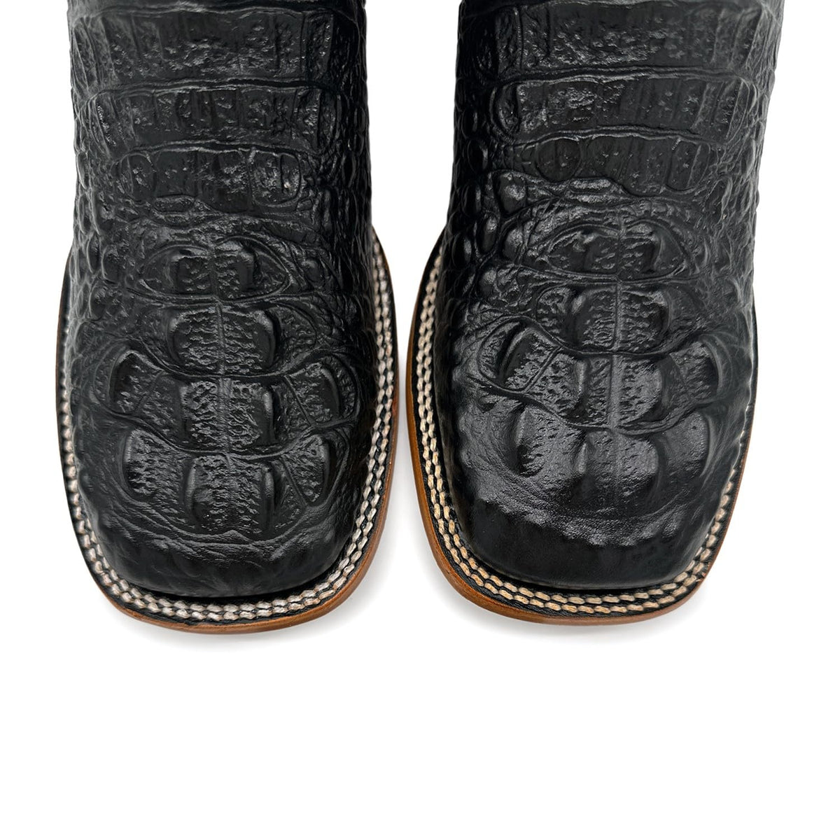 Mens Leather Square Toe Cowboy Boot M5856