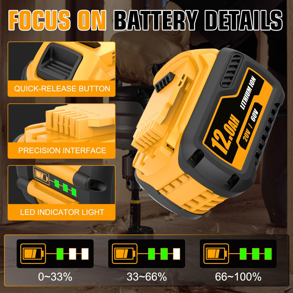12.0Ah Replacement Battery Z203638