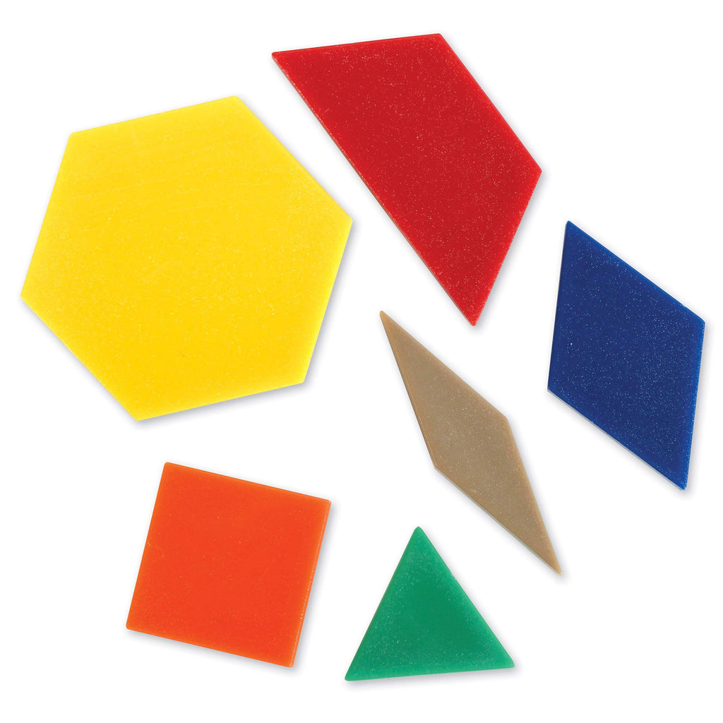 Plastic Pattern Blocks .5cm G640