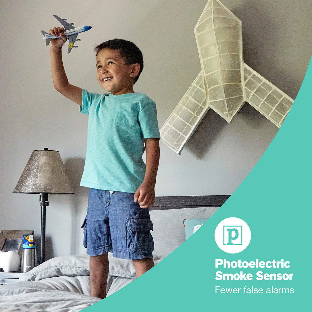 Hardwired Smoke and Carbon Monoxide Detector with Battery Backup, 3-Pack W747208