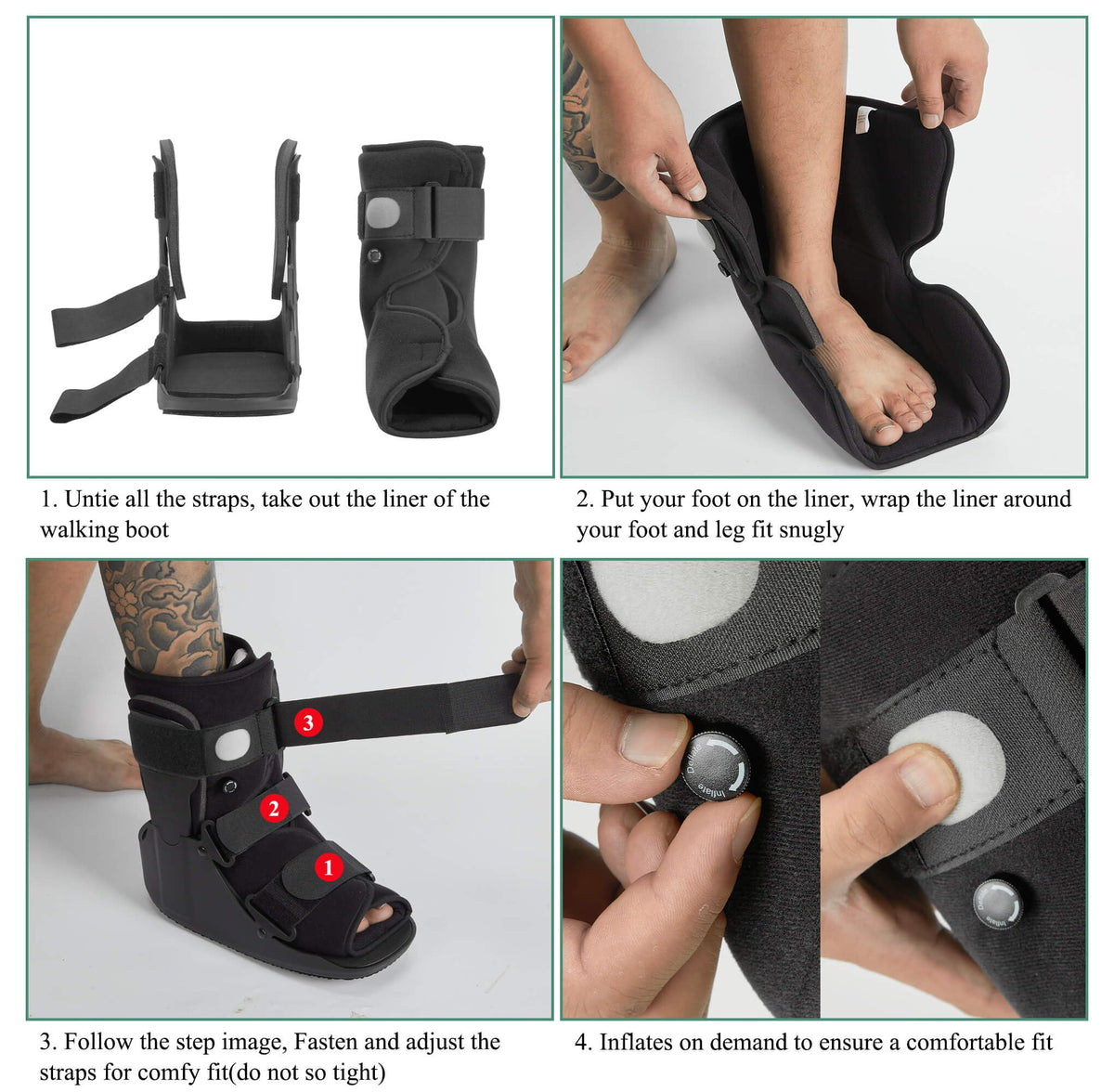 Short Walking Boot V605