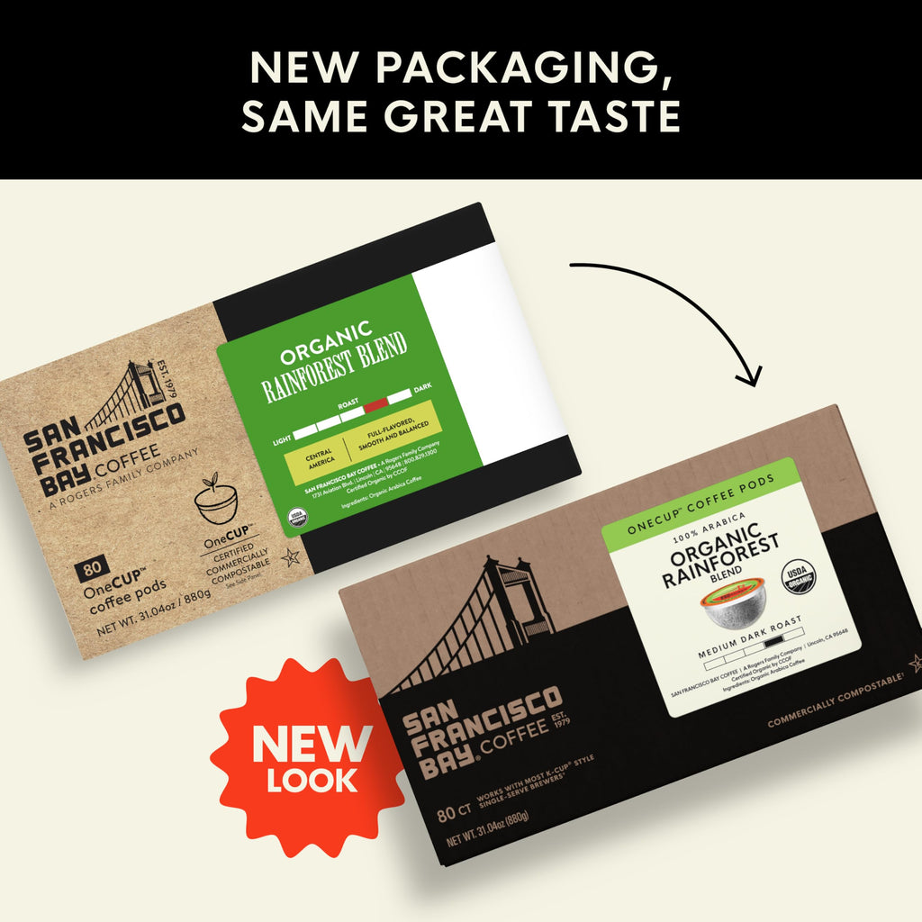 Organic Rainforest Blend K-Cup Compatible Pods, 80 ct D738