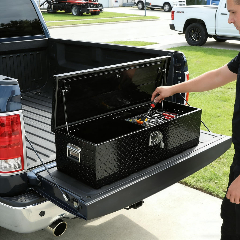 39" Aluminum Lockable Truck Tool Box Y6382