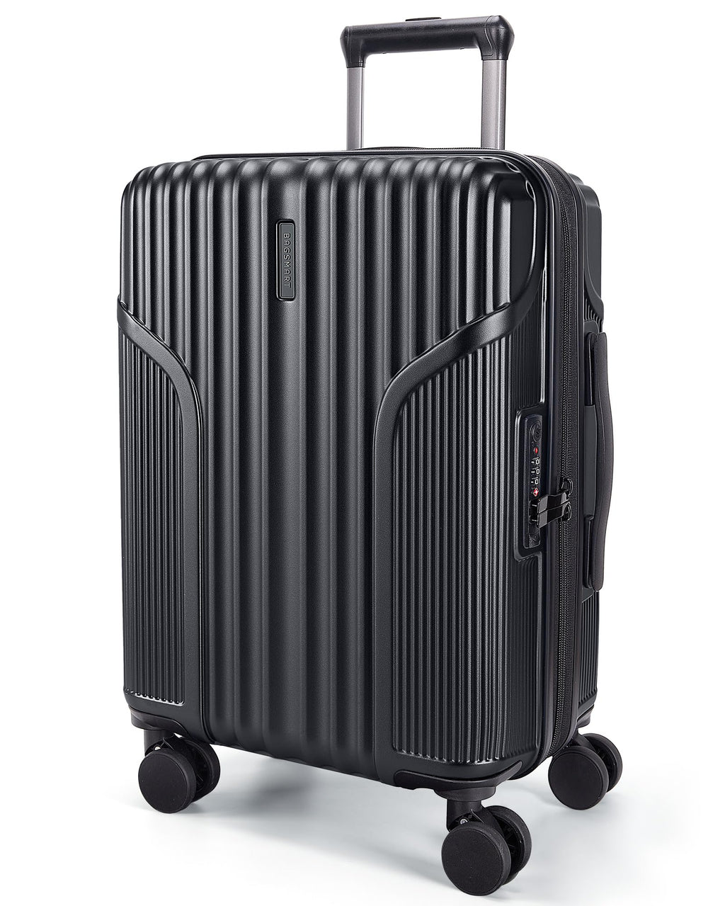 Carry On Luggage with Wheels, Black T192740