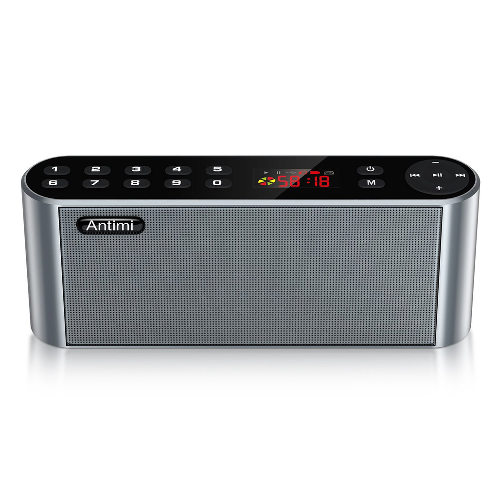 Portable Bluetooth FM Radio MP3 Player Wireless Speaker U6331