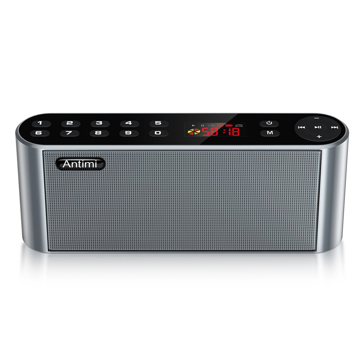 Portable Bluetooth FM Radio MP3 Player Wireless Speaker U6331