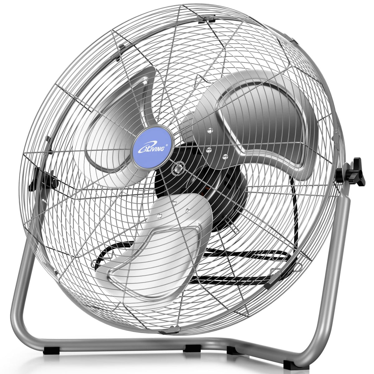 20 Inch 7500 CFM 3-Speed Metal Floor Fan E585052