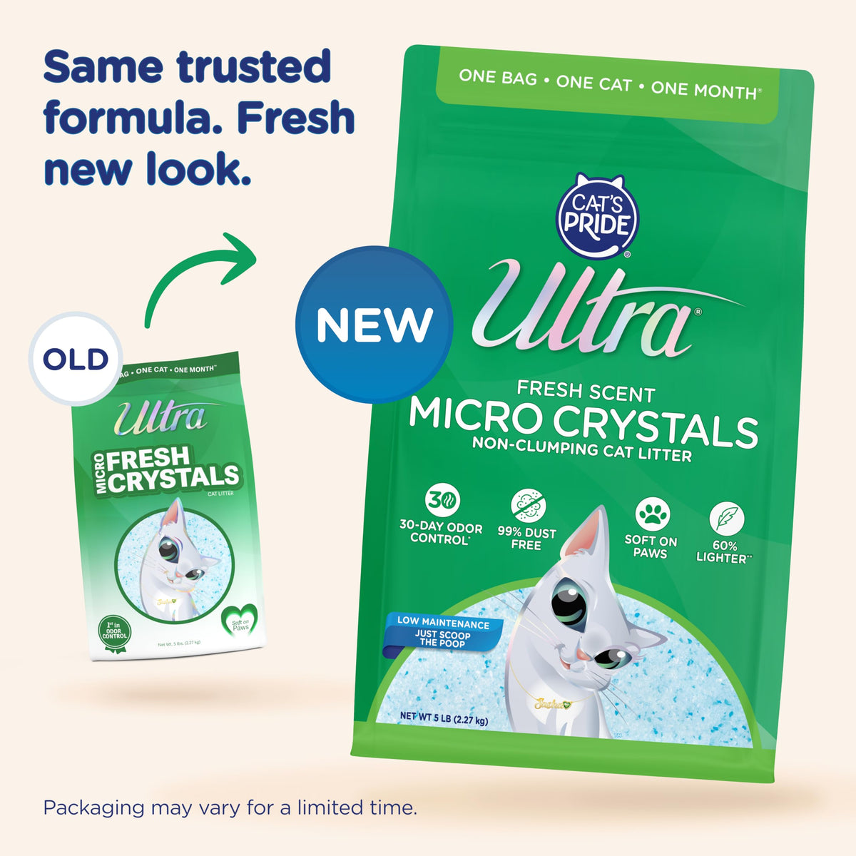Fresh Scent Micro Crystals Litter 5lb G7400