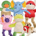 5 Pack Stuffed Squeaky Plush Dog Toys R3385