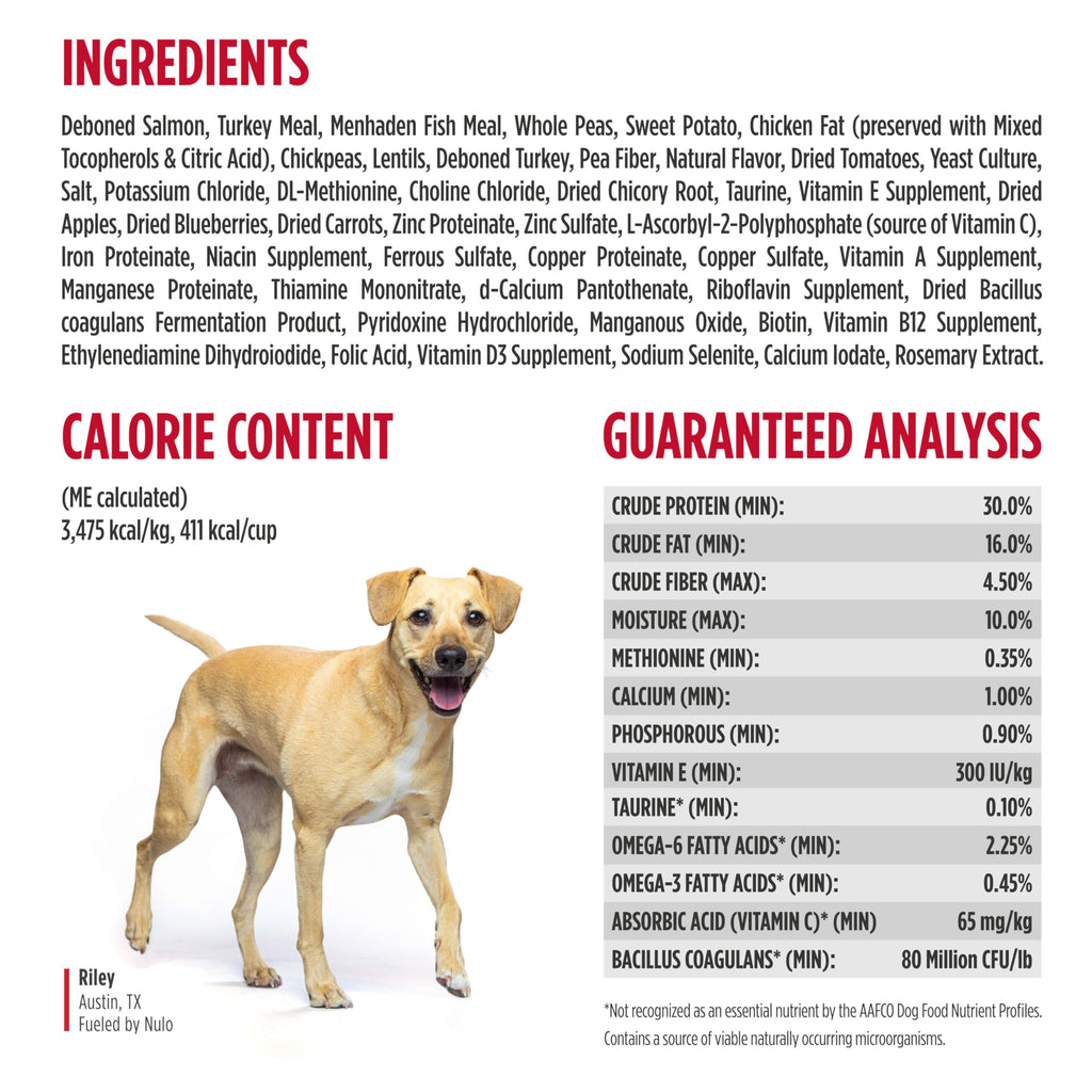 Salmon & Peas Grain Free Dry Dog Food U811