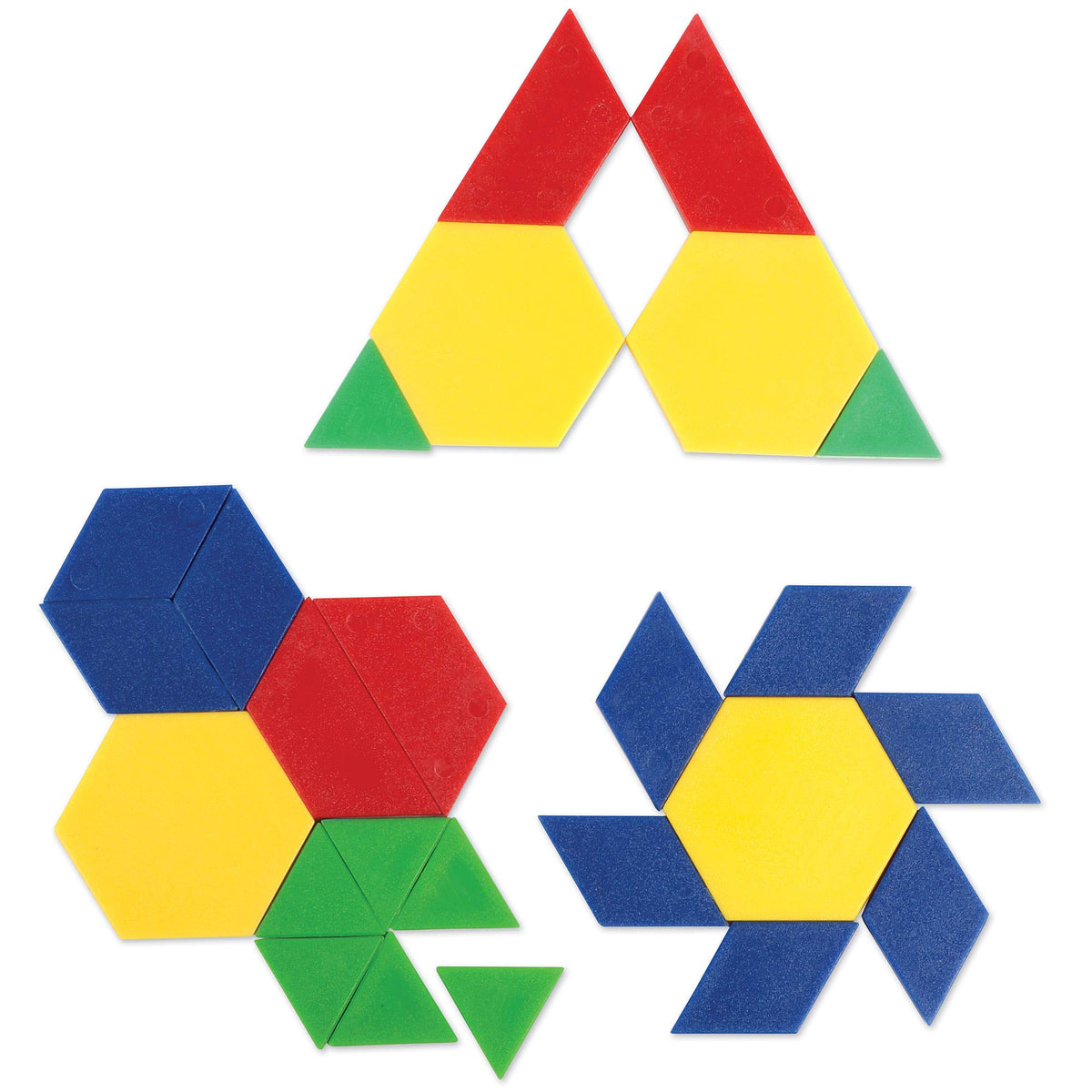 Plastic Pattern Blocks .5cm G640