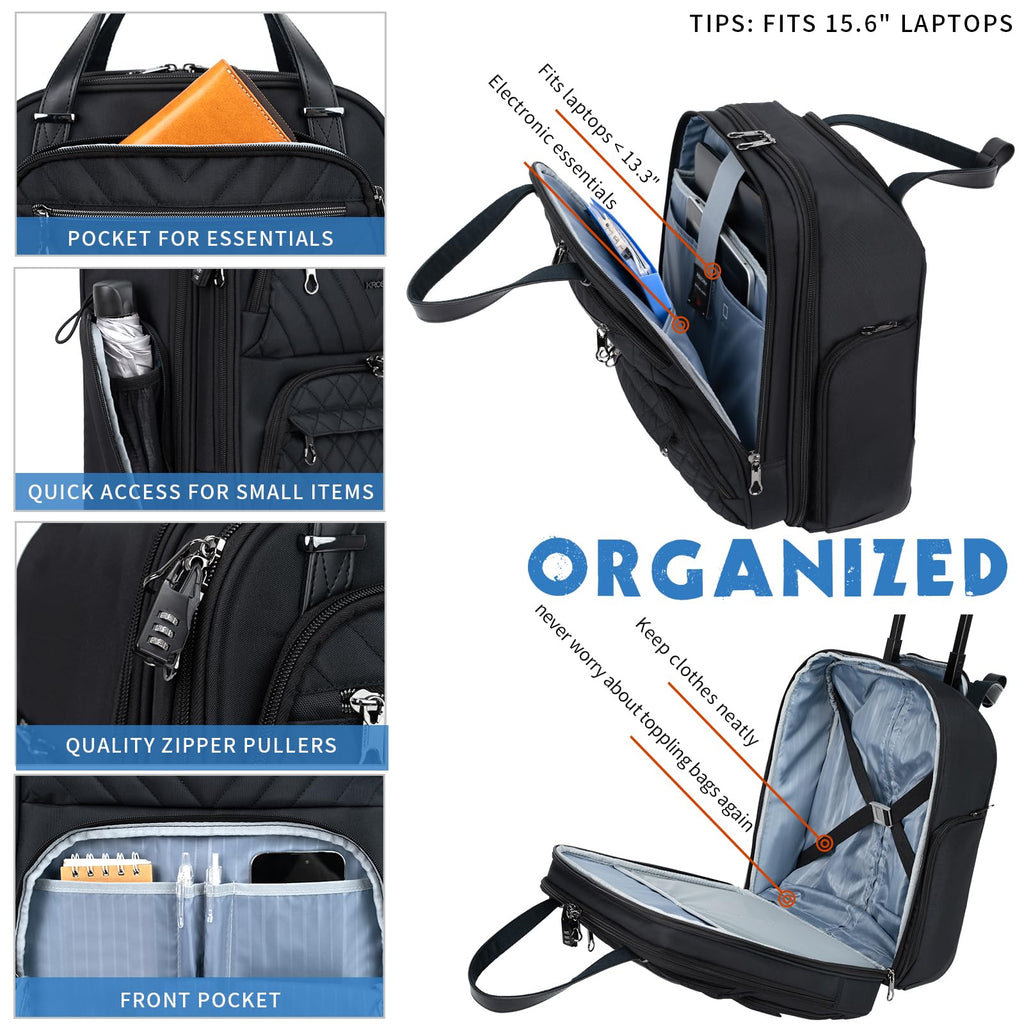 16-inch Underseater Lightweight Suitcase L7433