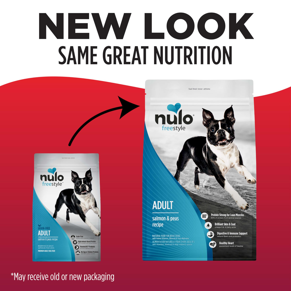 Salmon & Peas Grain Free Dry Dog Food U811