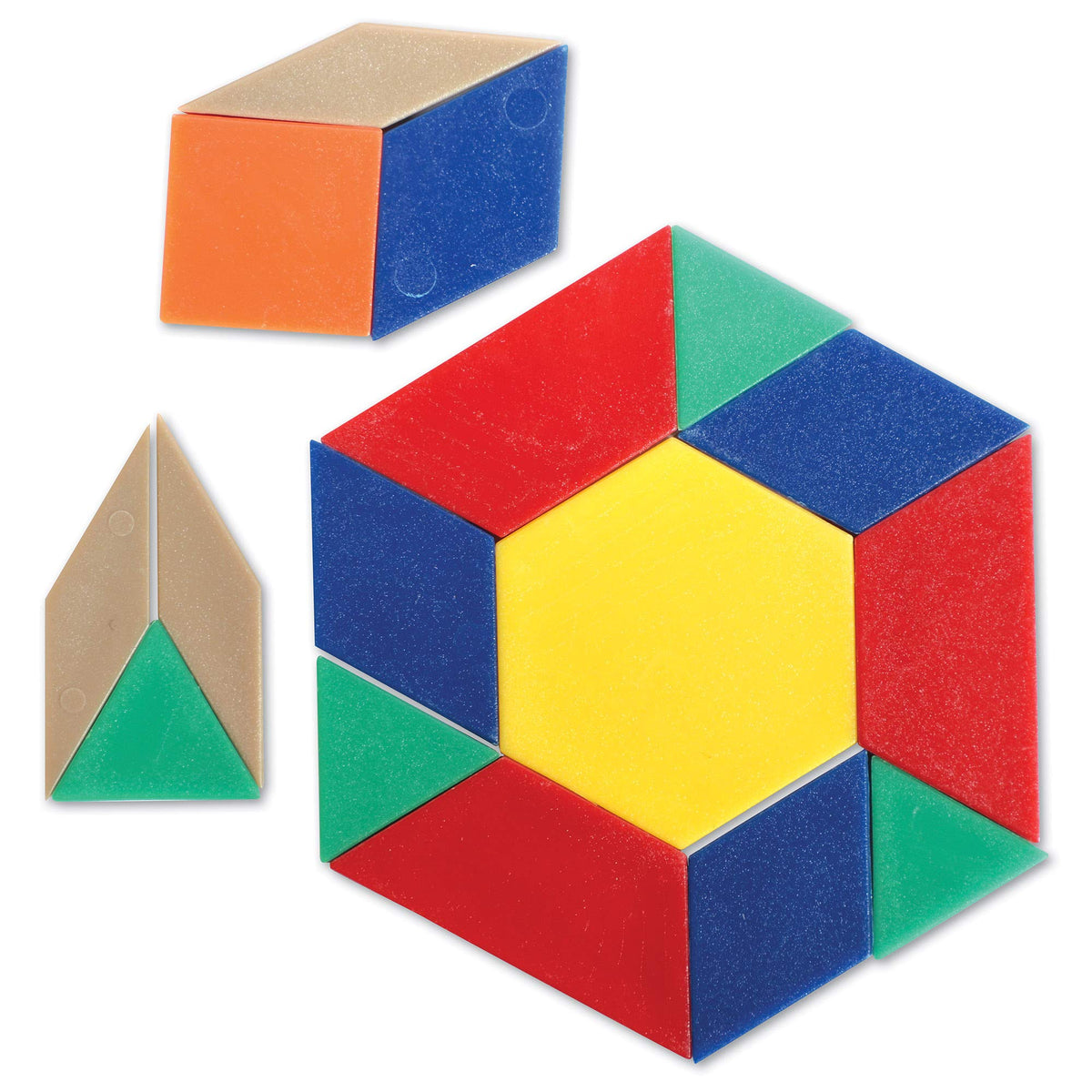 Plastic Pattern Blocks .5cm G640
