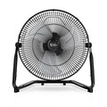 20 Inch 3-Speed High Velocity Metal Industrial Floor Fan, Black A33657