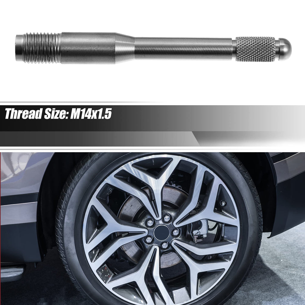 M14x1.5 Wheel Alignment Pin Mounting Tool Silver Tone L6561